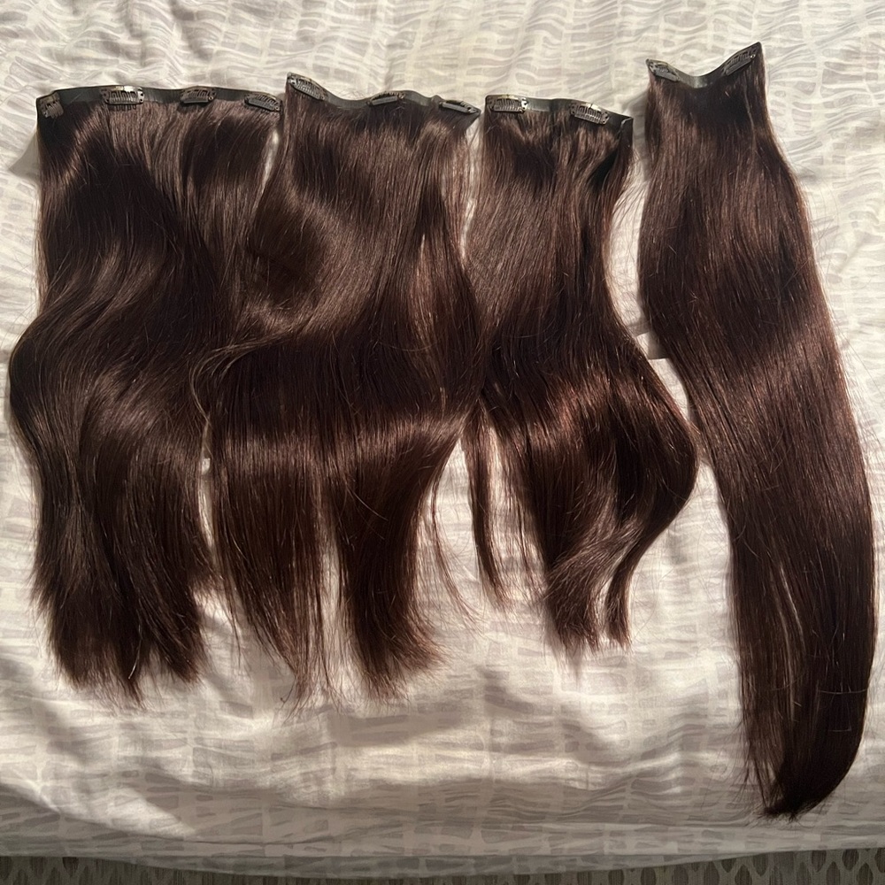 Bellami Brown Hair Extensions